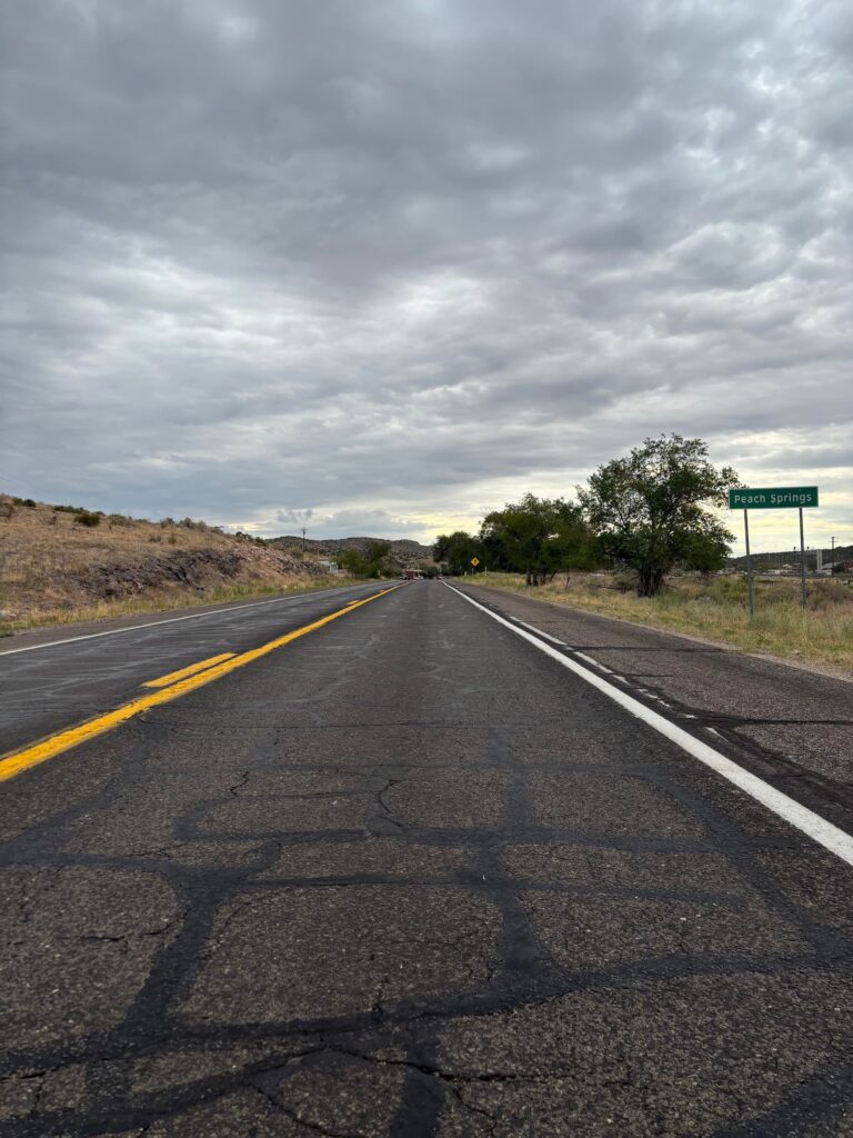 Road to Peach Springs